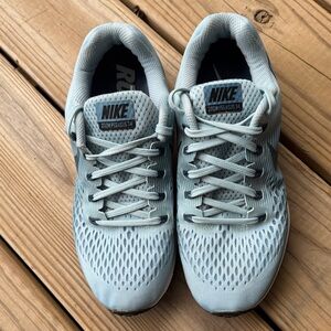 Nike Zoom Pegasus 34 Light Blue Mesh Running Shoes